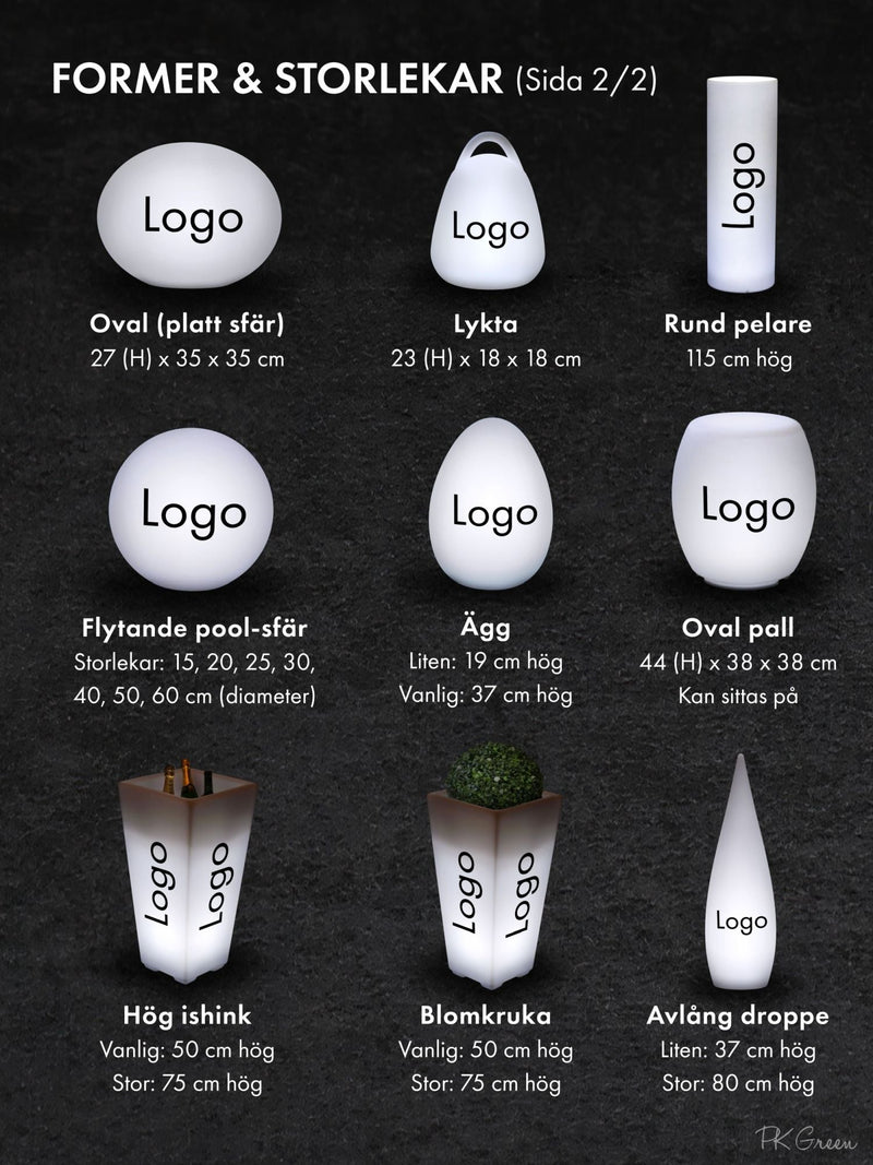 Skräddarsydd LED-ljuslåda i form av en kub med logotyp, flerfärgad fyrkantig, RGB, trådlös upplyst skylt, anpassad ljuslåda för prisutdelning