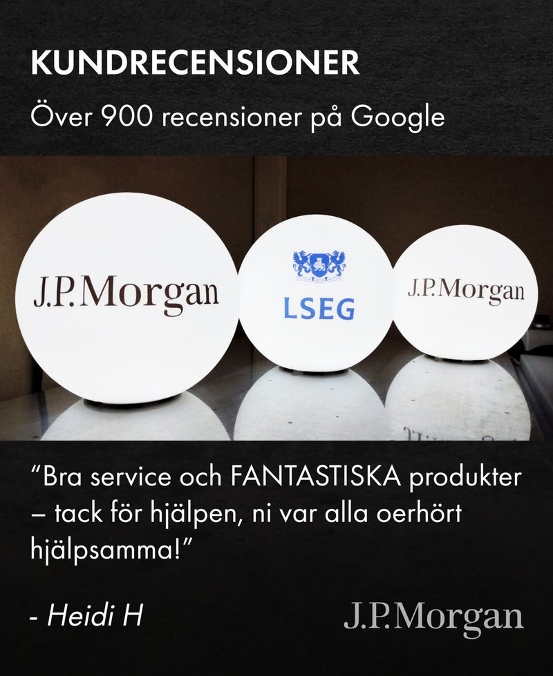 Hängande LED Ljuslåda med Tryck, Personlig E27 Taklampa med Logotyp, Boll