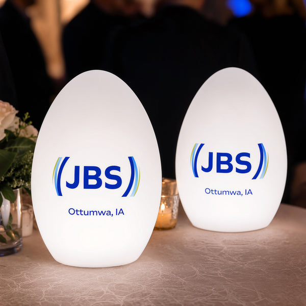 Anpassad LED Bordslampa, Flerfärgad Bakgrundsupplyst Skyltdisplay Ljuslåda