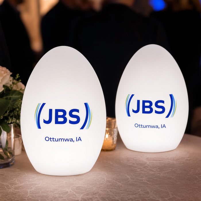 Anpassad LED Bordslampa, Flerfärgad Bakgrundsupplyst Skyltdisplay Ljuslåda