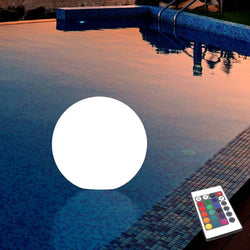 Flytande pool lampa, vattentät utomhus LED-boll trädgårdslampa, 15cm