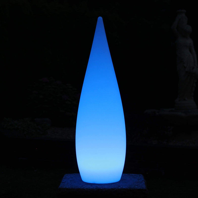 Designad sladdlös golvlampa, Utomhus flerfärgad LED trädgårdslampa