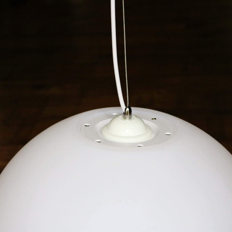 Stor 60cm LED Hängande Lampa, Globformad E27 Hänglampa, Varmvitt
