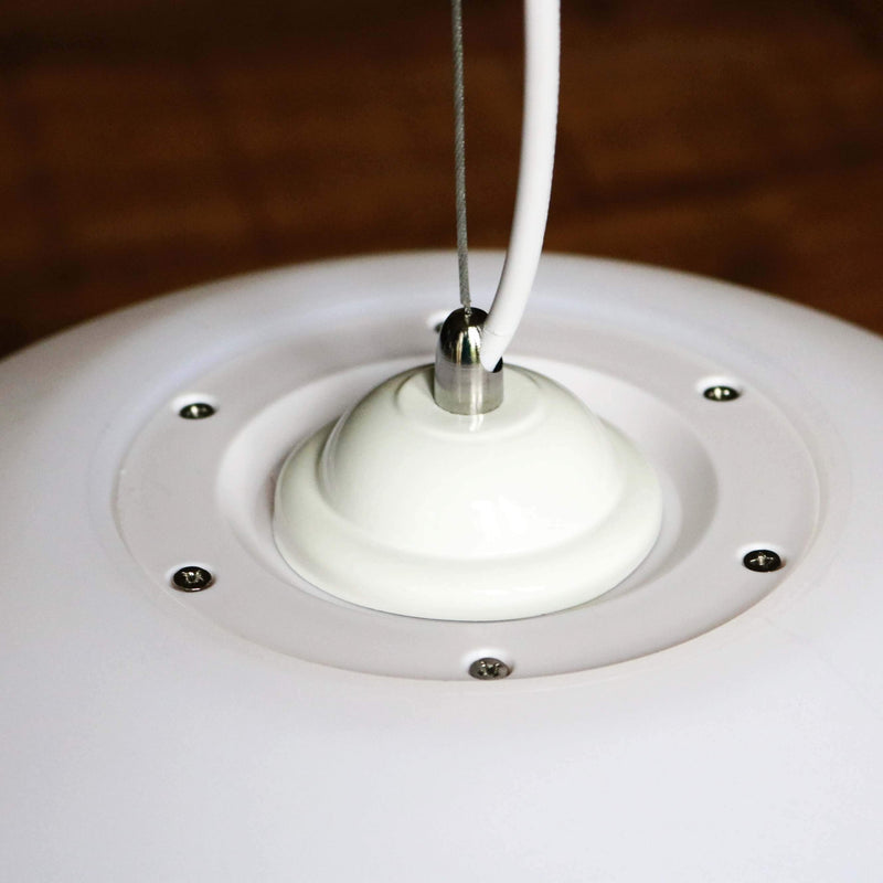 Stor LED Hänglampa, E27 Hängningslampa, Boll 50cm, Varmvitt Ljus