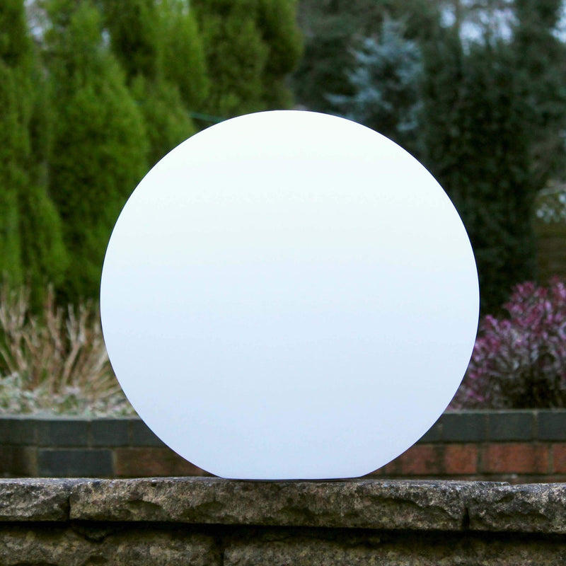 Flytande lysande LED boll, vattentät utomhus trädgårdslampa, 40 cm