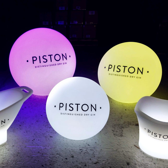 Personlig LED Golvlampa, Märkt med Logotyp eller Design, Bakgrundsbelyst Ljuslåda