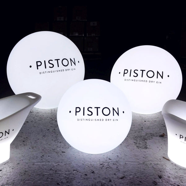 Personlig Flerfärgad LED-lampa, Marknadsförande Rund Golvlampa Ljuslåda med Logotyp