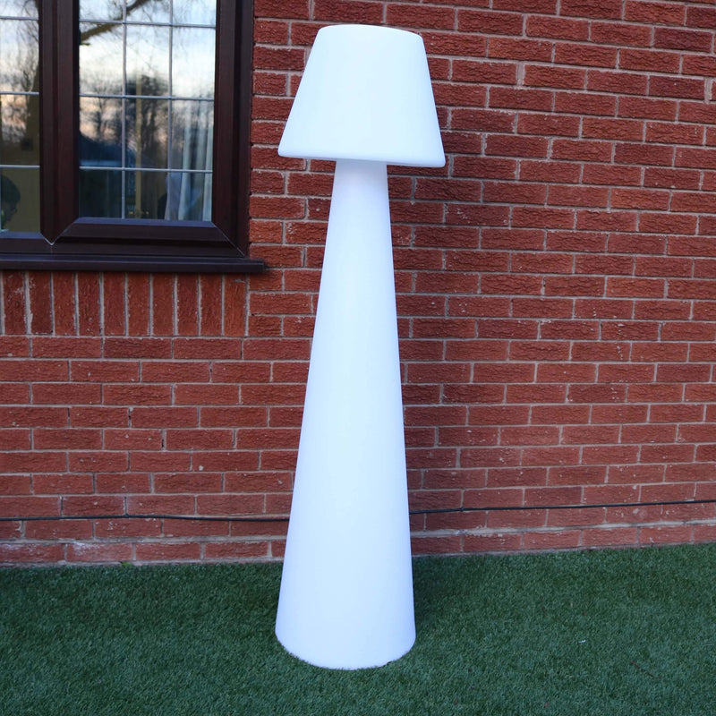 Stor Utomhus Golvlampa, Trådlös Flerfärgad Dekorativ Lampa, 165cm Lång
