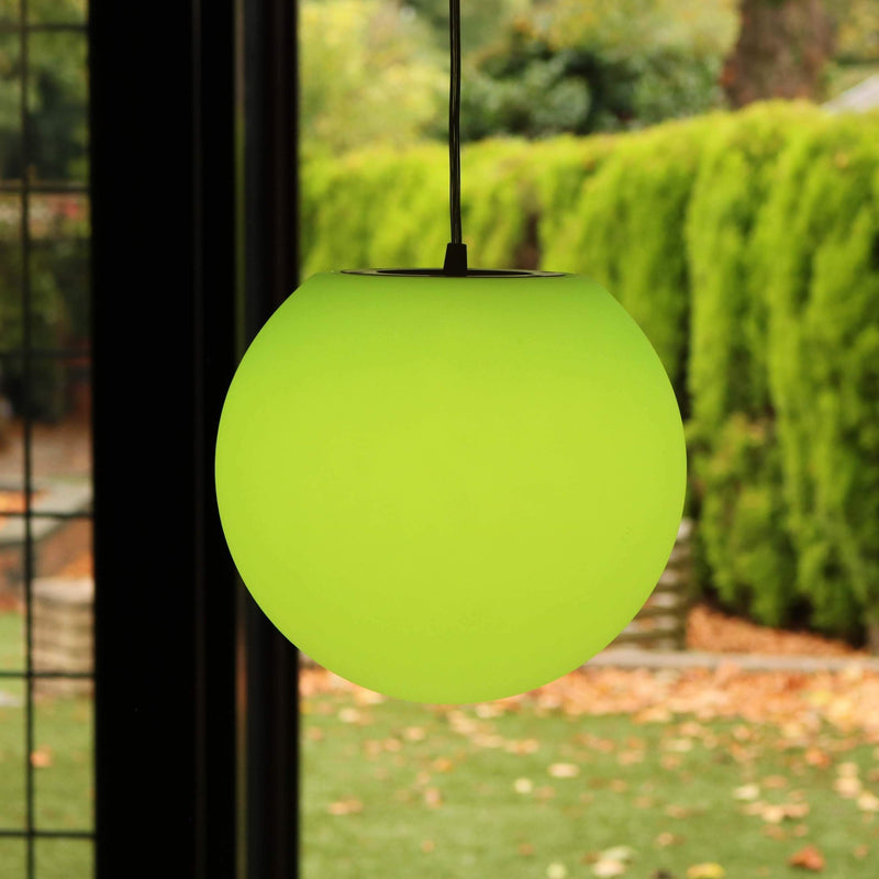 Taklampa LED med fjärrkontroll, modern RGB klotlampa, 25cm